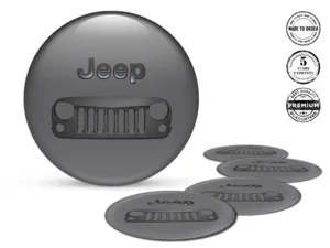 Jeep Decalcomanie su Ruote Etichette Resina Qualità Max
